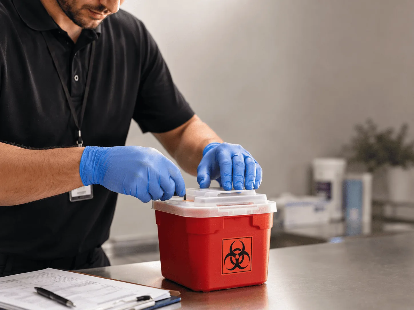 Why choose Sharps Waste Disposal in Haddam, KS